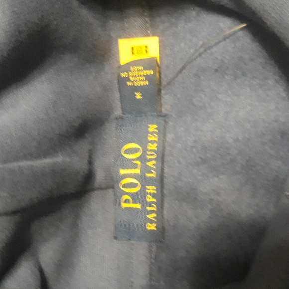 NWT Polo Ralph Lauren The RL Fleece Logo Hoodie - Light Navy - Picture 12 of 13